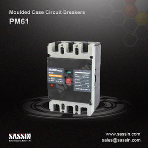PM61, MCCBs with thermal magnetic trip units