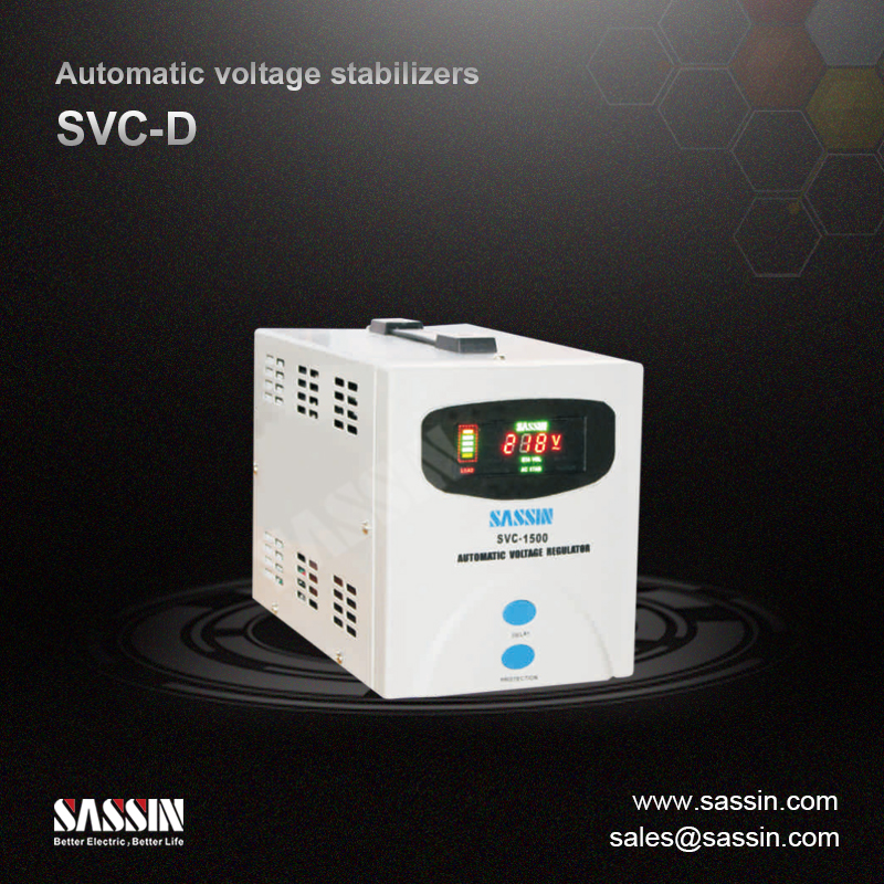 SVC-D series, digital display